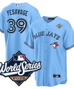 Trey Yesavage Toronto Blue Jays Nike 2025 World Series Limited Jersey - Blue