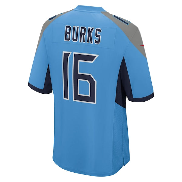 Treylon Burks Tennessee Titans Nike Team Game Jersey - Light Blue - Image 3