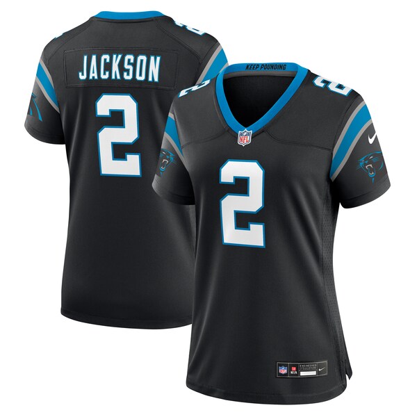 Mike Jackson Carolina Panthers Nike Women's Game Jersey - Black - Image 2