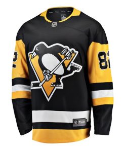 Alternative view of Caleb Jones Pittsburgh Penguins  Home Breakaway Jersey - Black