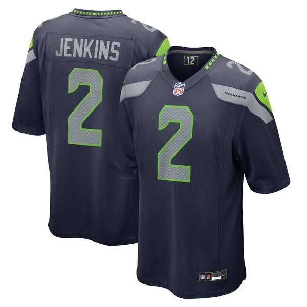 Rayshawn Jenkins Seattle Seahawks Nike Game Jersey - College Navy - Image 2