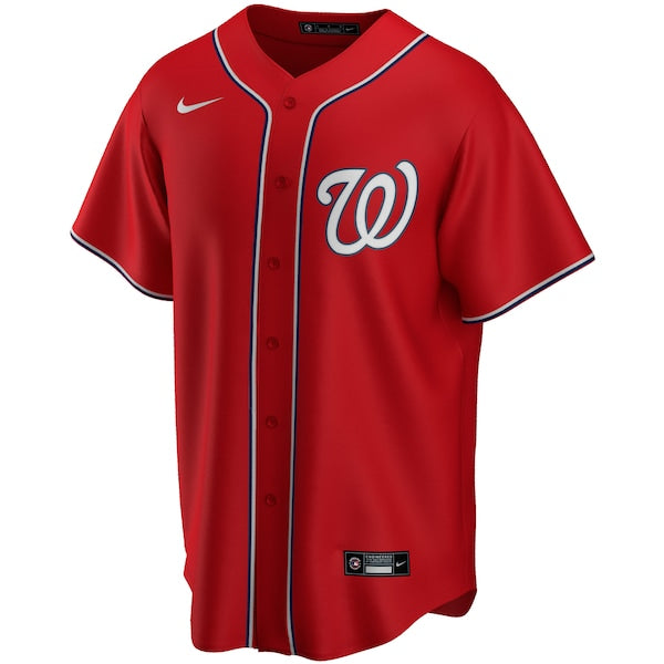 Washington Nationals Nike Youth Alternate Replica Team Jersey - Red - Image 2