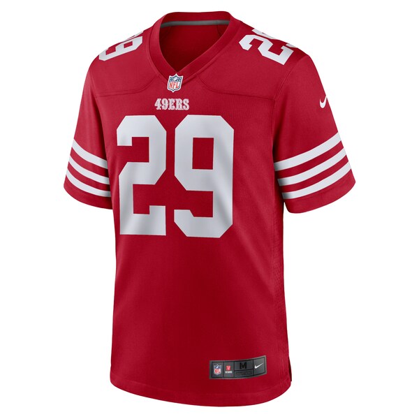 Talanoa Hufanga San Francisco 49ers Nike Game Player Jersey - Scarlet - Image 2