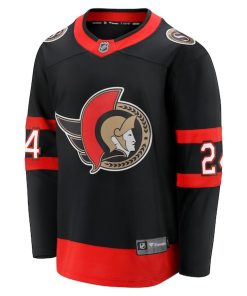 Alternative view of Dylan Cozens Ottawa Senators  Home Breakaway Jersey - Black