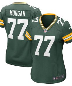 Jordan Morgan Green Bay Packers Nike Women's  Game Jersey -  Green