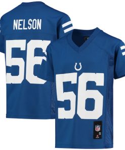 Quenton Nelson Indianapolis Colts Youth Replica Player Jersey - Royal