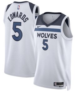 Anthony Edwards Minnesota Timberwolves Nike Unisex Swingman Jersey - Association Edition - White