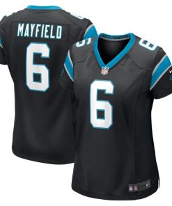 Baker Mayfield Carolina Panthers Nike Women's Home Player Game Jersey - Black