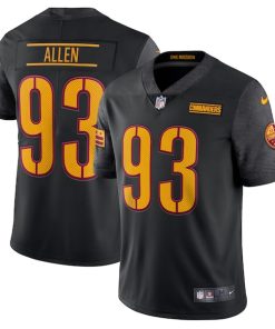 Jonathan Allen Washington Commanders Nike Alternate Vapor Limited Jersey - Black/Burgundy