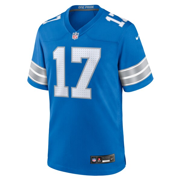 Michael Badgley Detroit Lions Nike Team Game Jersey - Blue - Image 2