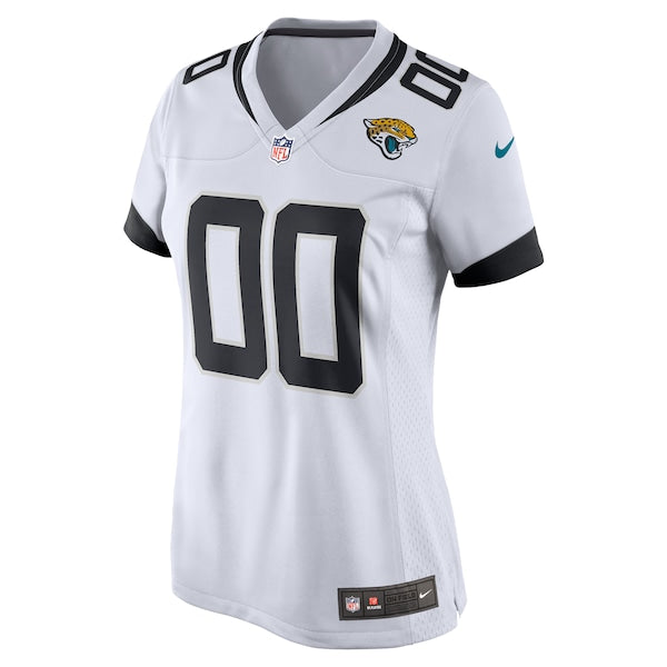 Jacksonville Jaguars Nike Women's Custom Game Jersey - White - Image 2