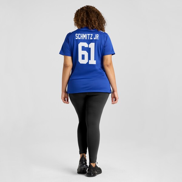 John Michael Schmitz Jr. New York Giants Nike Women's Game Jersey - Royal - Image 7
