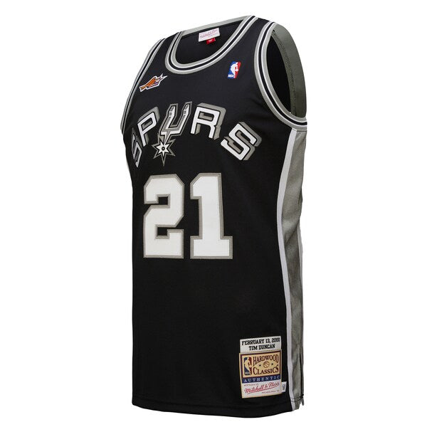 Tim Duncan San Antonio Spurs 2000 NBA All-Star Game Authentic Jersey - Black - Image 7