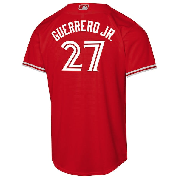 Vladimir Guerrero Jr. Toronto Blue Jays Nike Canada Day Replica Jersey - Red - Image 3