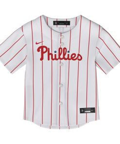 Alternative view of Philadelphia Phillies Toddler Home Replica Jersey - White