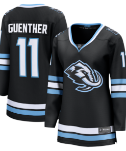 Dylan Guenther Utah Mammoth  Women's Home Breakaway Player Jersey - Black
