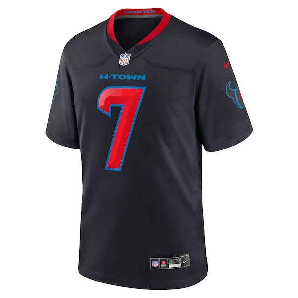 C.J. Stroud Houston Texans Nike 2nd Alternate Game Jersey - Navy - Image 3