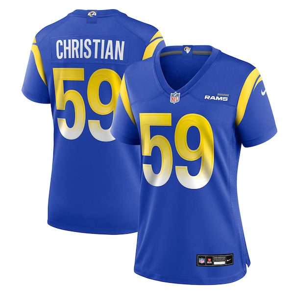 Geron Christian Los Angeles Rams Nike Women's Team Game Jersey - Royal - Image 2