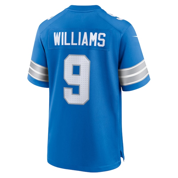 Jameson Williams Detroit Lions Nike Game Jersey - Blue - Image 3