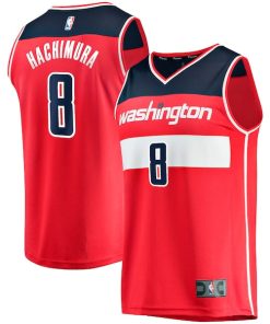 Rui Hachimura Washington Wizards  Replica Fast Break Jersey Red - Icon Edition