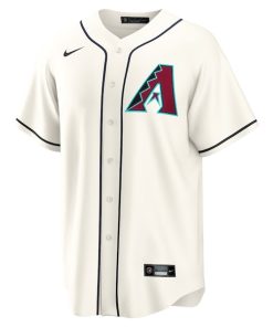 Alternative view of Ketel Marte Arizona Diamondbacks Nike Youth Home Replica Jersey - Cream