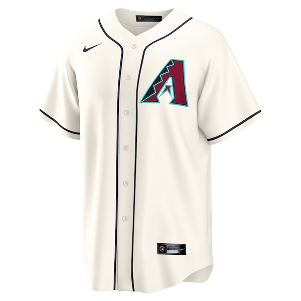 Ketel Marte Arizona Diamondbacks Nike Youth Home Replica Jersey - Cream - Image 2