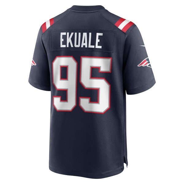 Daniel Ekuale New England Patriots Nike Game Player Jersey - Navy - Image 3