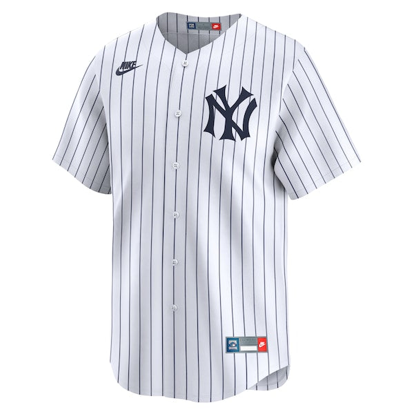 New York Yankees Nike Cooperstown Collection Limited Jersey - White - Image 2