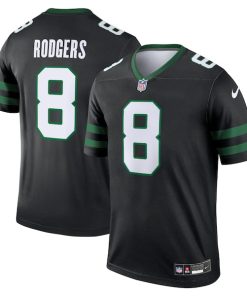 Aaron Rodgers New York Jets Nike Alternate Legend Jersey  - Legacy Black