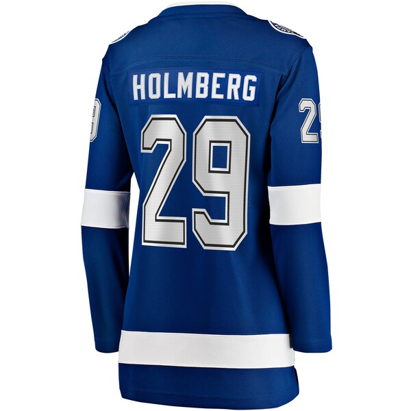 Pontus Holmberg Tampa Bay Lightning Women's Home Breakaway Jersey - Blue - Image 3