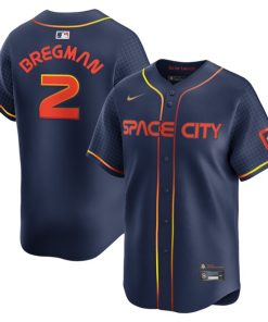 Alex Bregman Houston Astros Nike City Connect Limited Player Jersey - Navy