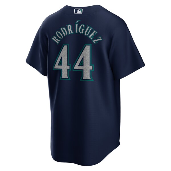 Julio Rodriguez Seattle Mariners Nike Official Replica Player Jersey - Navy/Aqua/White - Image 4