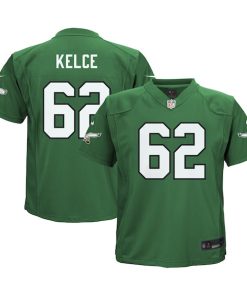 Jason Kelce Philadelphia Eagles Nike Toddler Alternate Game Jersey - Kelly Green