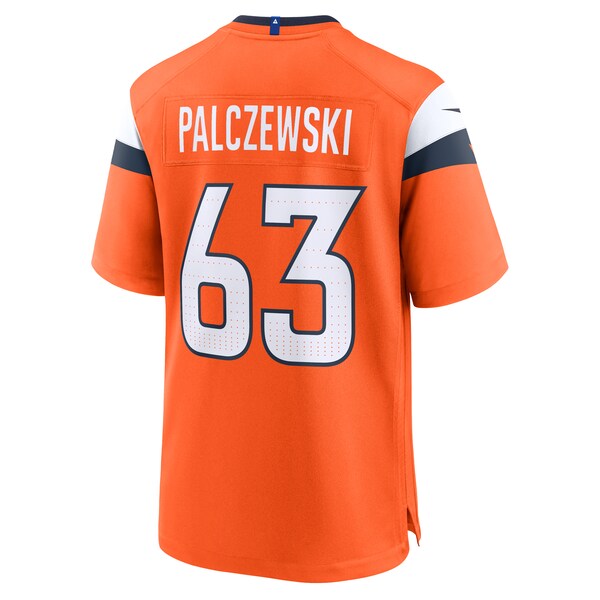 Alex Palczewski Denver Broncos Nike Team Game Jersey - Orange - Image 3