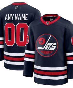 Winnipeg Jets  Alternate Premium Custom Jersey - Navy