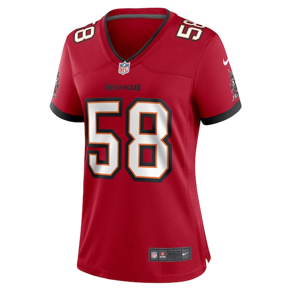 Markees Watts Tampa Bay Buccaneers Nike Women's Game Jersey - Red - Image 2
