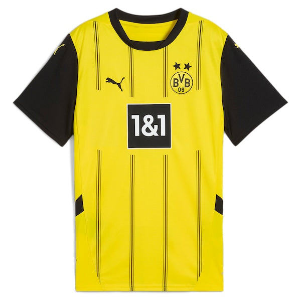Borussia Dortmund Puma Women's 2024/25 Home Replica Jersey - Yellow - Image 2