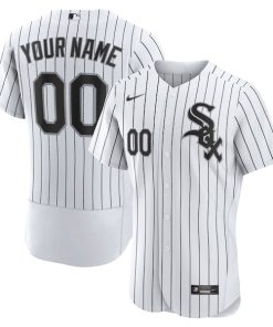 Chicago White Sox Nike Home Authentic Custom Jersey - White