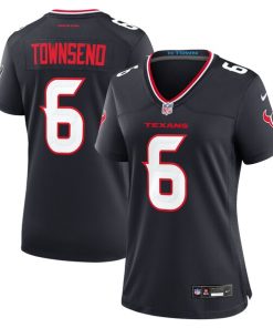 Tommy Townsend Houston Texans Nike Women's Team Game Jersey -  Navy