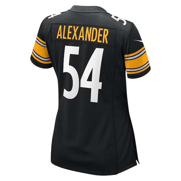 Kwon Alexander Pittsburgh Steelers Nike Women's Game Jersey - Black - Image 3
