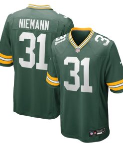 Nick Niemann Green Bay Packers Nike Team Game Jersey -  Green