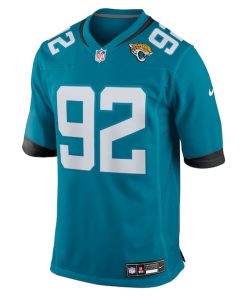 Alternative view of Danny Striggow Jacksonville Jaguars Nike Team Game Jersey -  Teal