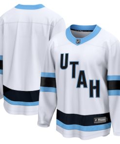 Alternative view of Utah Hockey Club  Breakaway Blank Jersey - White/Black