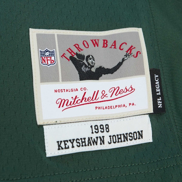 Keyshawn Johnson New York Jets Legacy Replica Jersey - Green - Image 5