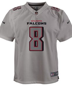 Alternative view of Kyle Pitts Atlanta Falcons Nike Youth Atmosphere Game Jersey - Gray