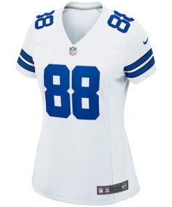 Alternative view of CeeDee Lamb Dallas Cowboys Nike Women's Game Jersey - White
