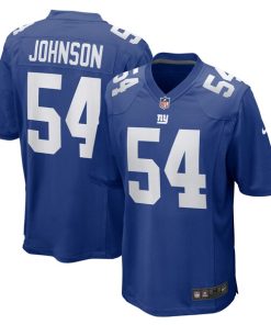 Dyontae Johnson New York Giants Nike Team Game Jersey -  Royal
