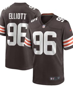 Jordan Elliott Cleveland Browns Nike Game Jersey - Brown