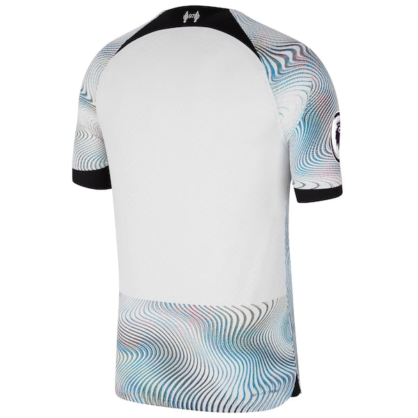 Liverpool Nike 2022/23 Away Vapor Match Authentic Jersey - White - Image 3