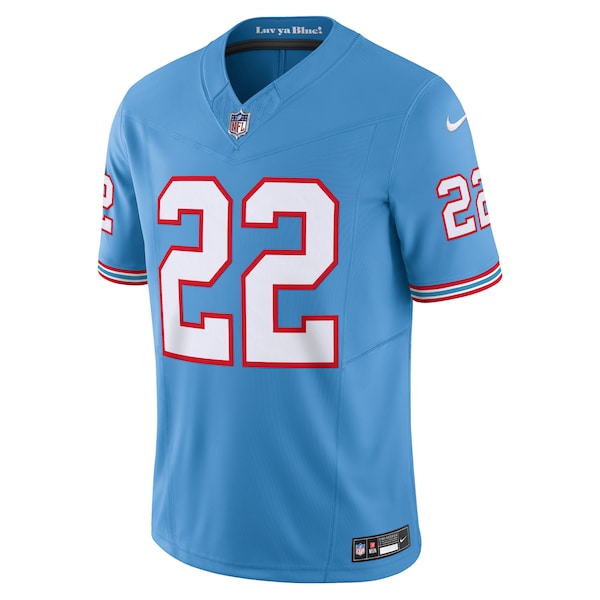 Derrick Henry Tennessee Titans Nike Vapor F.U.S.E. Limited Jersey - Light Blue - Image 2